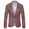 New Fashion Spring and Autumn Casual Men Blazer Male Slim Single-Breasted Suit Men's Jacket Blazer Suit Costumes Hommes