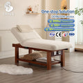 Solid Wood DMC16 Beauty Bed Table Electric Adjustable Massage for Tattoo Spa Cosmetic Eyelash Facial Treatment Living Room Hotel