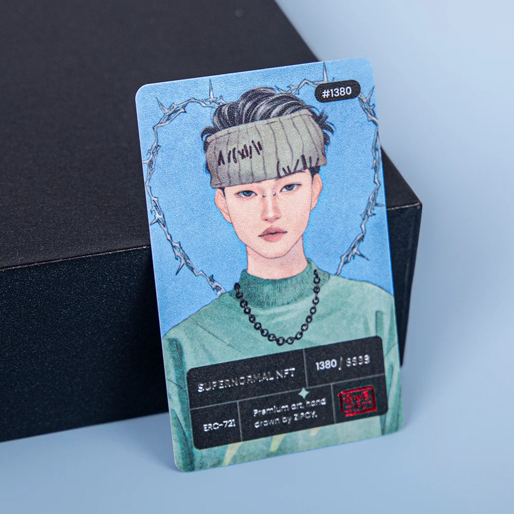 Black Customized PVC PP Plastic Digital Printing VIP Name Business Card Thank You Card