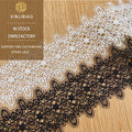 Flower Border Trimming Indian Bridal Polyester Lace Trim Embroidery Chest Lace Trimming Decorative Lace Water-soluble