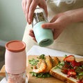 New Seasoning Grinder Bottle Nordic Style Kitchen Supplies Manual Household Sesame Pepper Black Pepper Glass Grinder