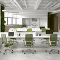 Modern Design Home Office Seating Solution High Middle Back Swivel Ergonomic Fabric Mesh Swivel Executive Ergonomic Office Chair