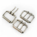 For Deepeel BF503 53mm Classic Double Needle Adjustment Pin Buckle Silver Roller Buckle for Handbag Hardware Accessories Classic