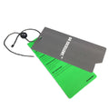 Custom Printed Cardboard Clothing Hang Tag Full Set Fashion Paper Garment Tag With String for Apparel Packaging