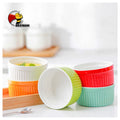 Beeman Oven Small Dessert Souffle Cake Mold Mould Ceramic Baking Plate Dish Bowl Tray Pan Cup Set