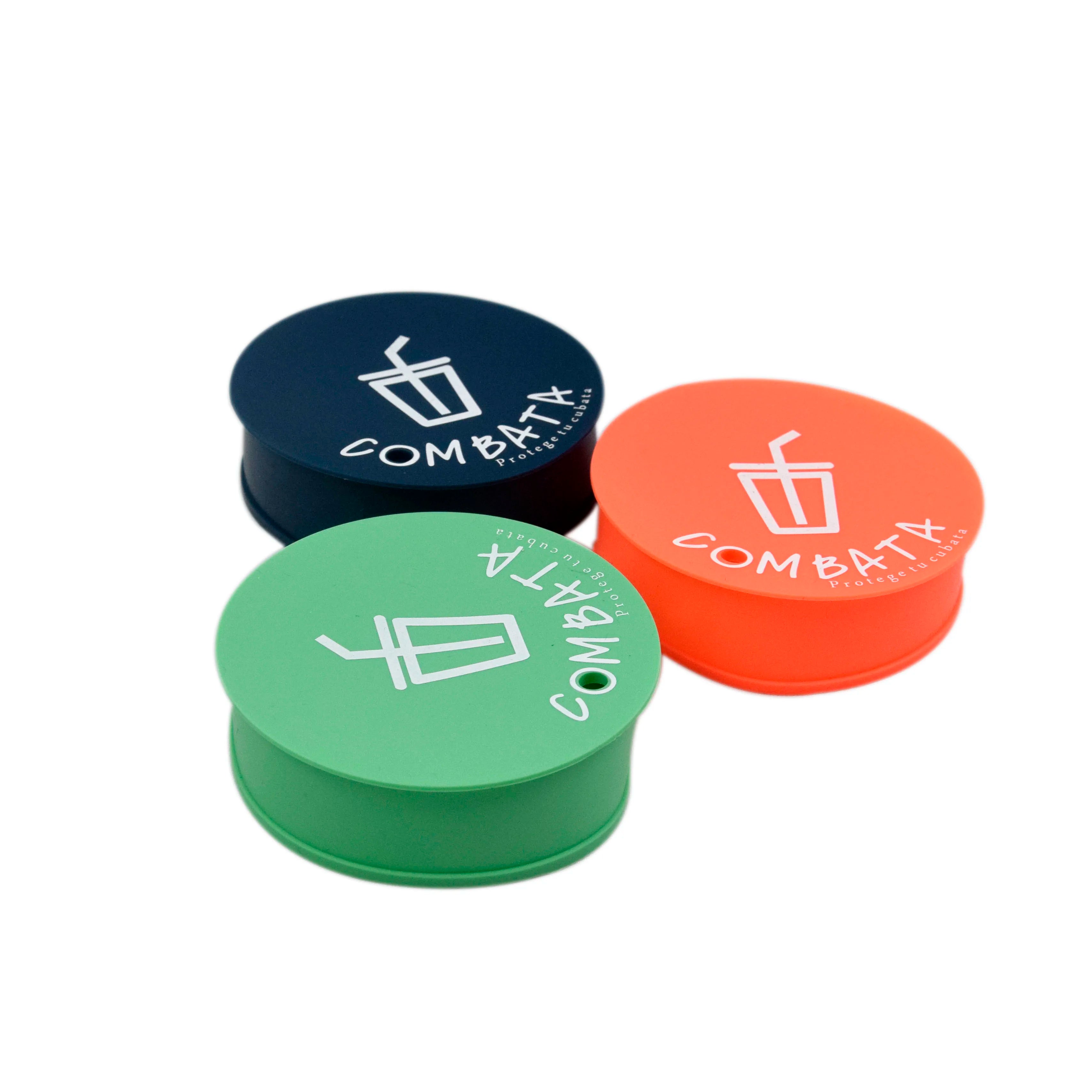 Food Grade Splatter Proof Silicone Stretch Lid Cover for Wooden Glass Coffee Tea Cup