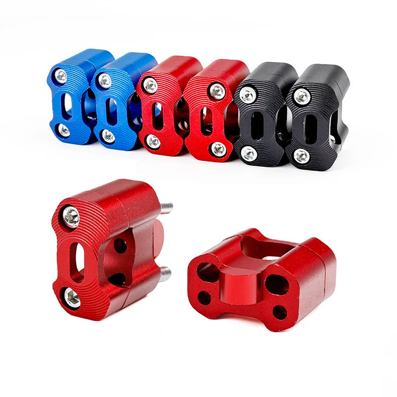 7/8" 22mm 28mm Aluminum Alloy Bike Handle Bar Clamps Riser Motorcycle HandleBar Riser Stem