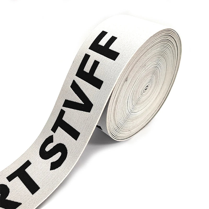 Customized Logo Adjustable Elastic Band for Wigs Wallet Spandex/Nylon Material Oeko-Tex Certified