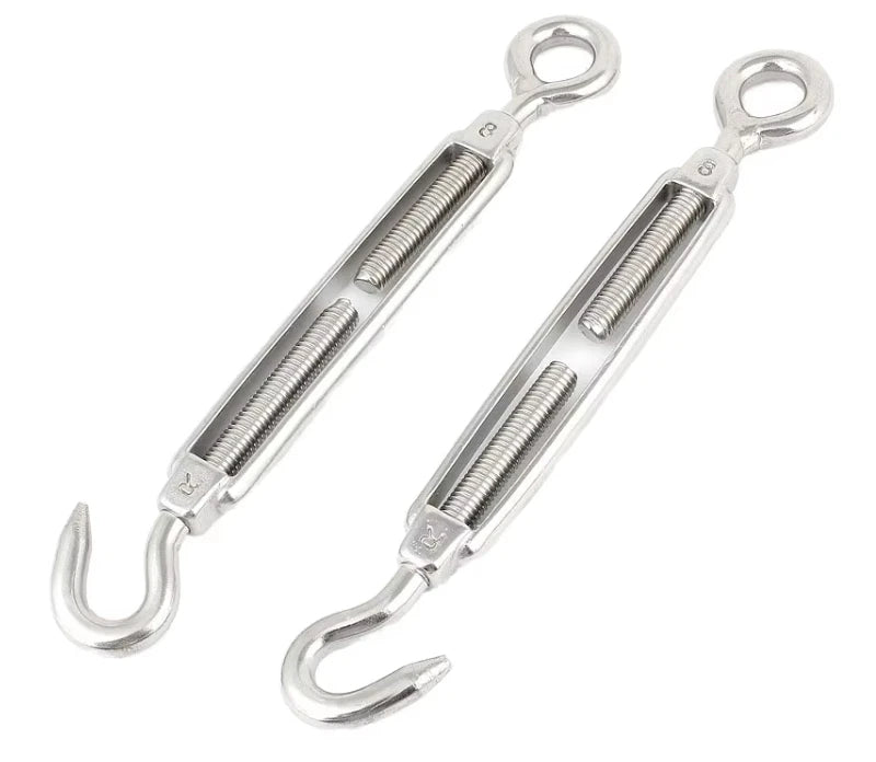 High Tensile Stainless Steel Galvanized Chain Turnbuckle Wire Rope Customizable Drop Forged ISO Certified