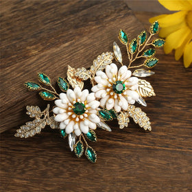 ML2377 Fashion Flower Hair Clip Bridal Handmade Hair Clip Wedding Hair Accessories