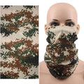Camo Neck Gaiter for Men Women Headwear Bandana Head Wrap Face Scarf Mask CoverSeamless & Versatile