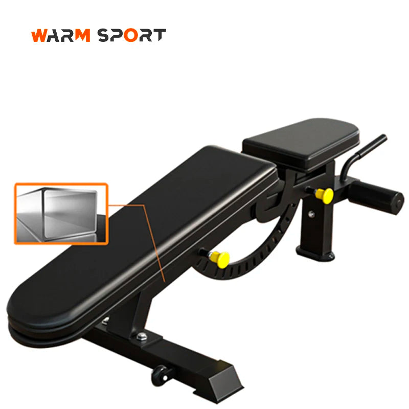 Factory Wholesales Commercial Steel Adjustable Sit Bench 20kg 400KG Load Capacity Warm Brand Model WM7007-04 Gym Training MegaBDM