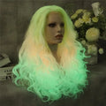 Noctilucent Fiber  Multicolor  Cosplay Party Premium Synthetic Wigs Heat Resistant Synthetic Hair Wig For Cosplay Party