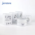 Custom Kraft Cardboard Paper Tube Food Premium Natural Soya Tea Coffee Candle Cylinder Packaging
