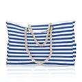 Large Custom Logo Portable Eco-Friendly Canvas Cotton Beach Tote Bags