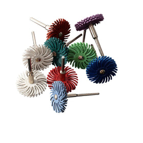 Radial Bristle Discs Metal Wood Carving Core Carving Jewelry Rotary Polishing Tools Brush
