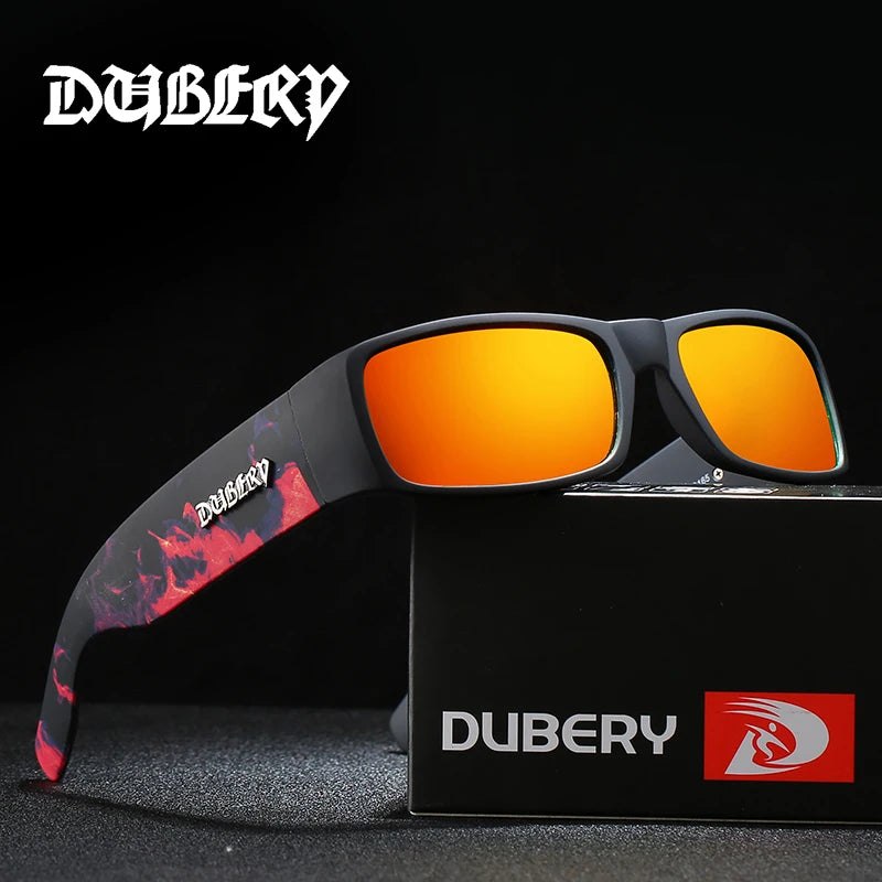 DUBERY D165 2021 New Gothic Sports Cycling UV400 Polarized Sunglasses TAC+PC Unisex