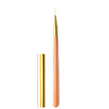 Latest Custom Thinnest Durable Wood Handle Liner Painting Nail Brush for Professional Nail Salons and Home DIY Nail Art