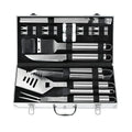 GodsWord Camping BBQ Grill Accessories for Outdoor Grill Set Stainless Steel BBQ Tools Grilling Tools Set in Aluminum Case