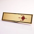 brushed gold uncoated brass Floor Drain With Chinese Knot MegaBDM