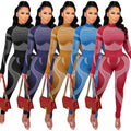 Women's Clothing Cross-border Supply Fashion Leisure Sports Yoga Autumn and Winter New Two-piece Set
