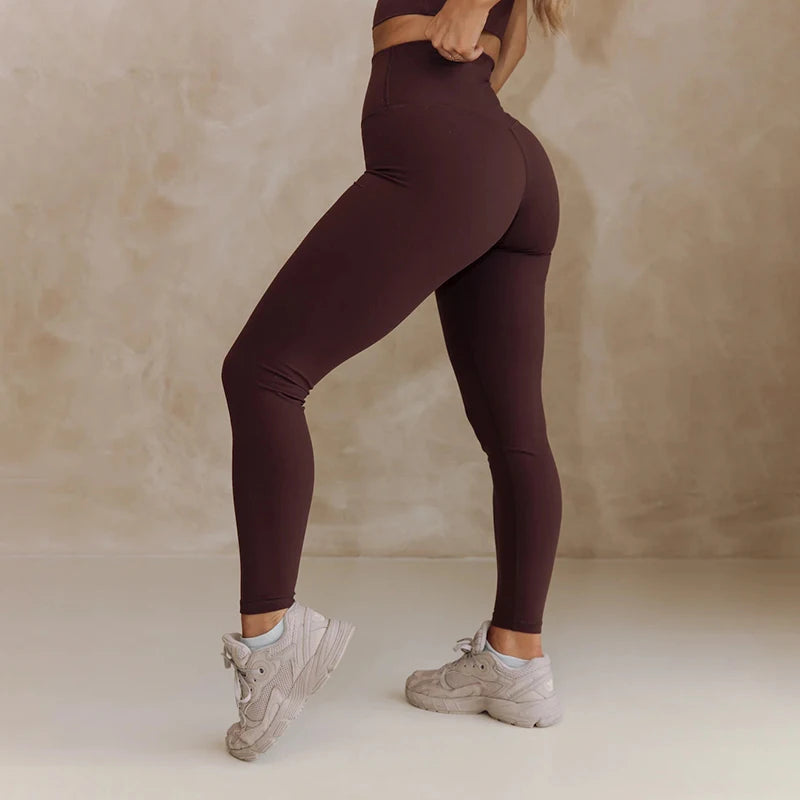 Customize Athletic Workout Running Yoga Leggings Butt Lifting Tummy Control Fitness Gym Leggings High Waist Sports Yoga Pants