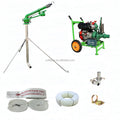Titans Farm Irrigation Sprinkler Adjustable Metal Farm Irrigation Rain Gun for Orchards Tea Gardens Irrigation MegaBDM