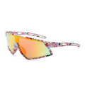 New Custom Logo Okly Children Kids Cycling Riding HD UV400 Anti-Reflective Full Rim Oval Fashion Sunglasses Outdoor Sports Men