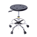 New Design Modern Plastic Lab Stool with Static Proof Nylon Base for Hospital and School Use