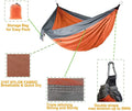 WOQI Full  Color  Printed  Outdoor Portable  Custom Camping Hammock Waterproof  Hammock  High Quality