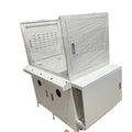 Custom Stainless Steel Sheet Metal Chassis Cabinet Shell Laser Bending Powder Coating for Fabrication Welding Machine