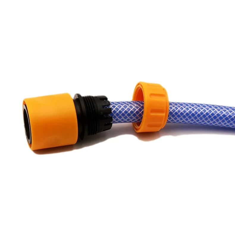 MT334 Universal Standard Plastic Nozzle Quick Through Water Connection Round Water Stop Hardware Product