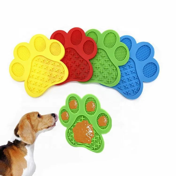 Wholesale Cute Cartoon Dogs Lick Food Pad Dog Slow Eating Bowl Dog Lick Mat