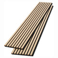 New Trend Silver Oak Acoustic Wall Panels Soundproof Akupanel Sound Proof Wood Slat Wall Panels