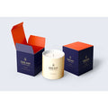 Custom Logo Printed Kraft Brown Paper Candle Box Jar Luxury Black Recycled Cardboard Sponge Liner Inserts for Soap Packaging