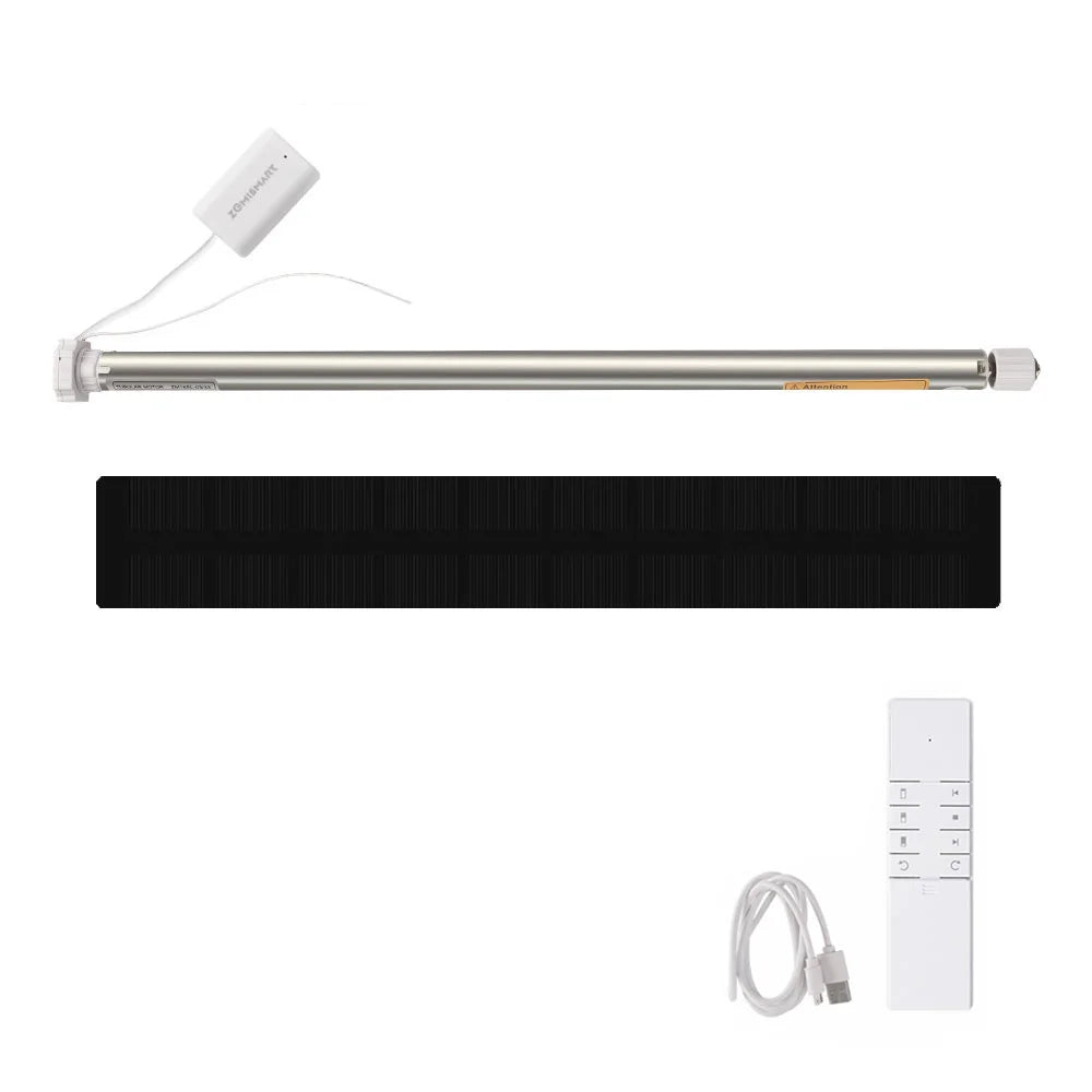 Zemismart Tuya Zigbee Rechargeable Roller Blinds Motor for 17mm 25mm 28mm Tube Alexa Google Home Smart Electric Curtain Engine MegaBDM
