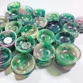 HZ Custom Carvings Stone Bowl Natural Xiuyan Jade Makeup Fluorite Bowls
