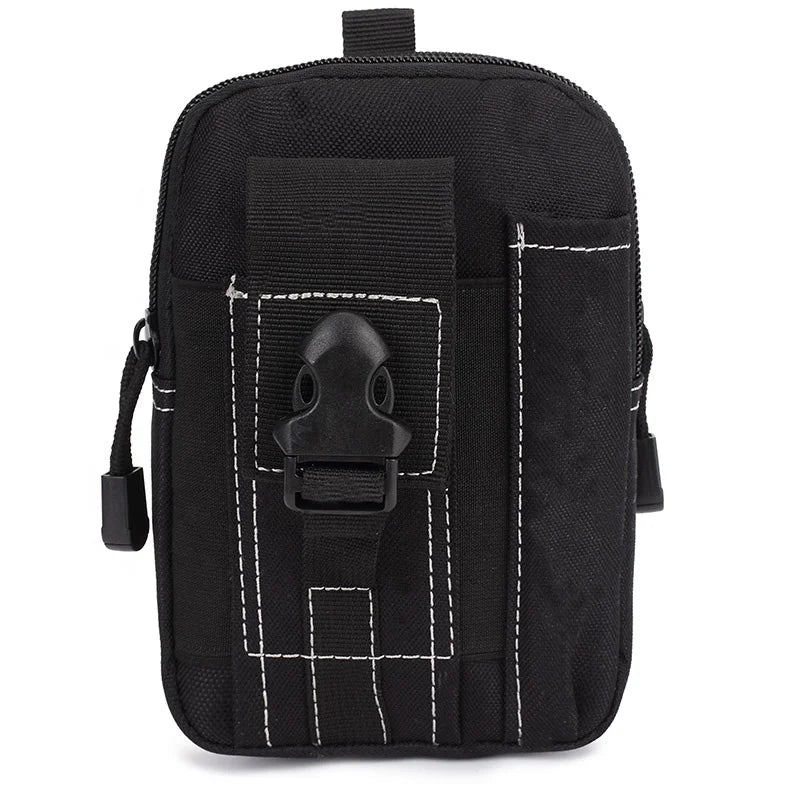 LUPU Hot-Selling Custom Tactical Waist Pouch Waterproof Sport Running Bag with Zipper Closure for Men for Outdoor Use