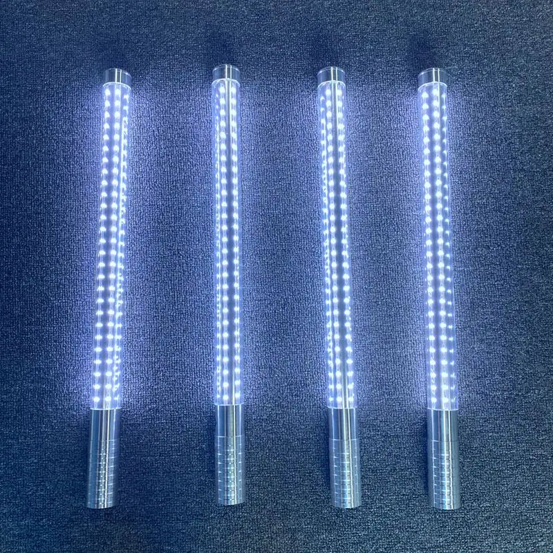Rechargeable Aluminum Alloy LED Sparkler Light LED Bottle Stick Champagne VIP Service Glorifier LED Strobe Baton for bar