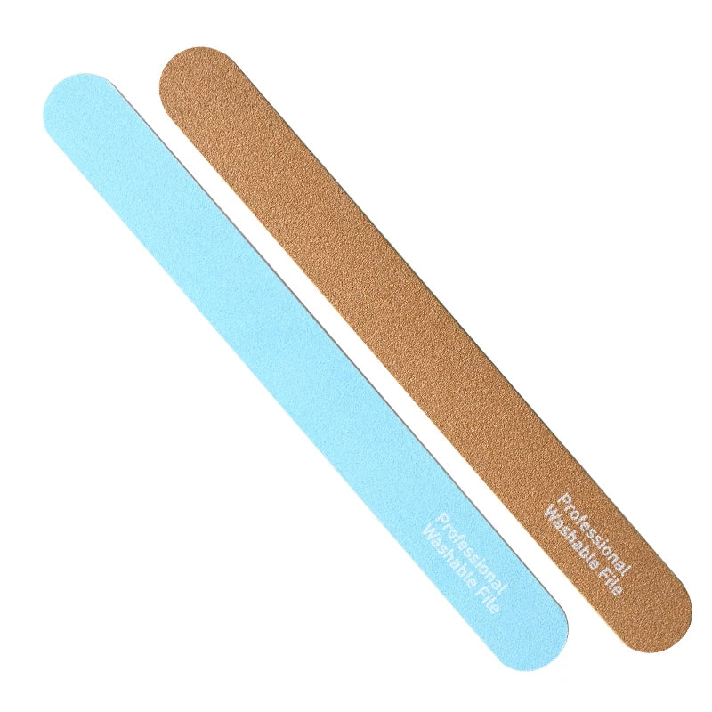 Wholesale Professional High Quality Nail Art Polishing Tools Washable 80/80 100/100 Nail Files Double-Sided Sponge for Nail Care