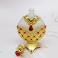 15ml 30ml Dubai Glass Perfume Sub-bottling Retro Perfume Alloy Aromatherapy Bottle Arabian Perfume Oil Bottle