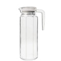 Wholesale 1.1L Glass Eco-Friendly Water Bottle 40oz with PP Plastic Lid and Cap Applicable for Adults