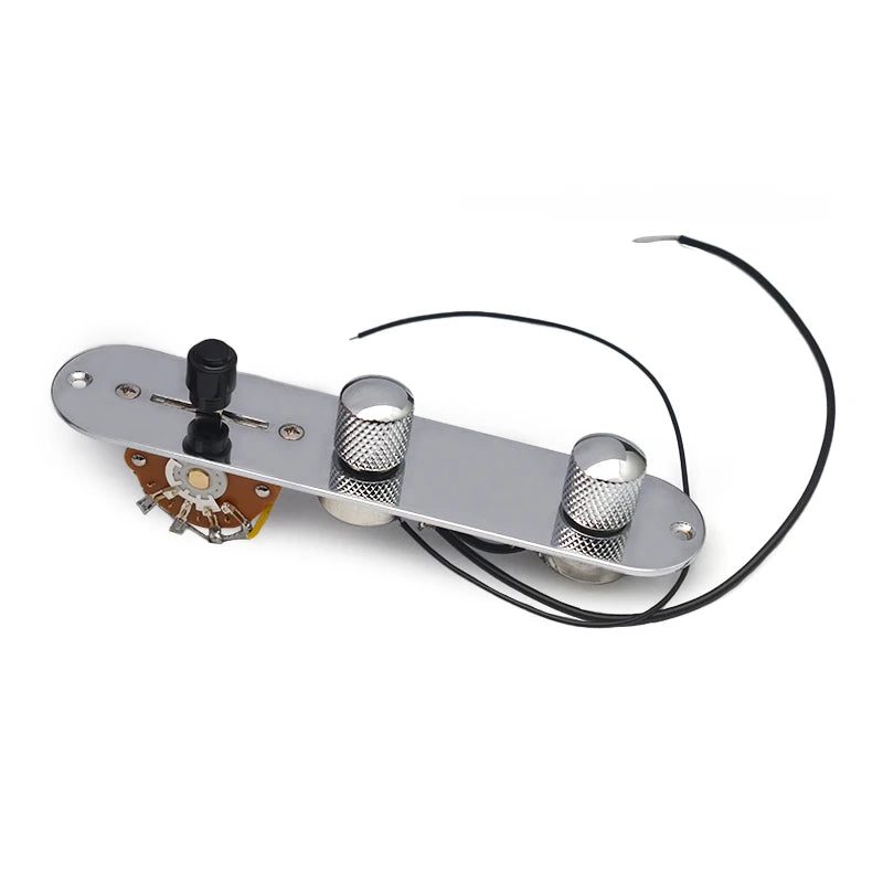 Vintage Prewired Control Plate for TL Chrome