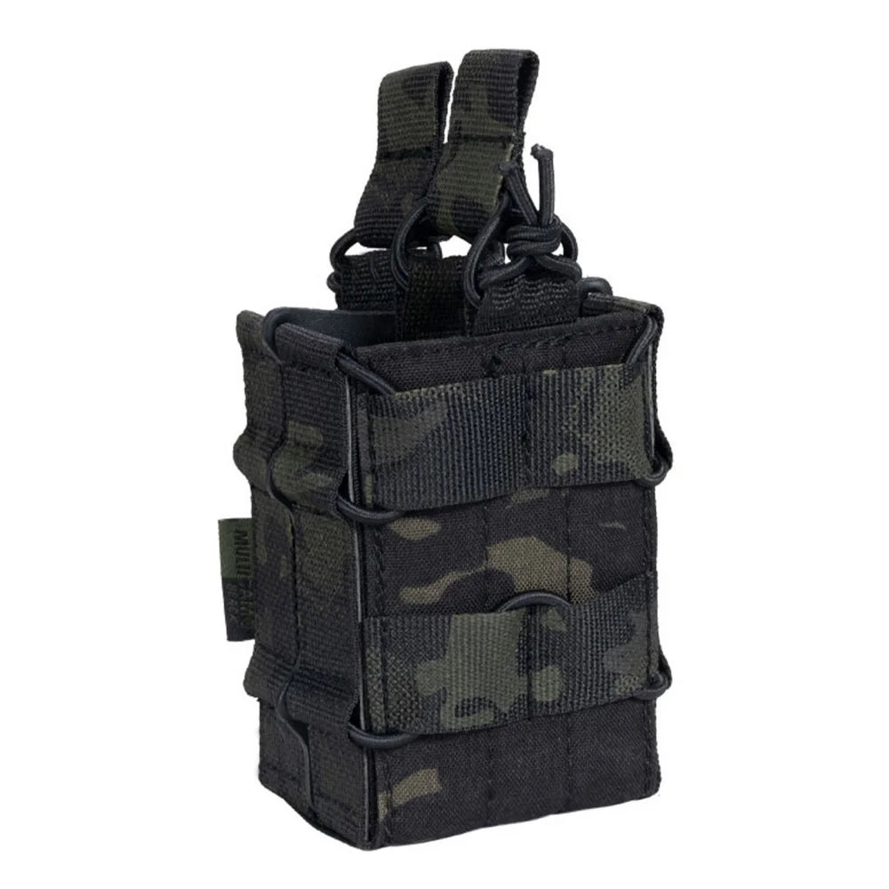 Durable Tear-resistant 500D Nylon Camouflage Magazine Pouch Tactical Mag Molle Taco Pouch