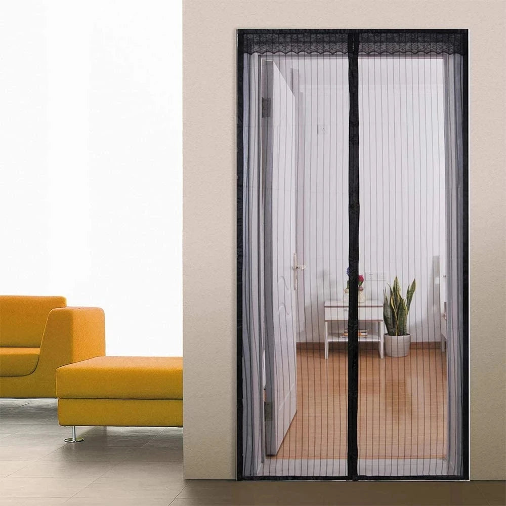 Wholesale Mosquito Fly Insect Net Magnetic Door Curtain Living Room Bedroom Kitchen Door Curtain