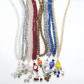 2024 New Design 8mm 99pcs Beads Islamic Crystal Prayer Bead Muslim Rosary Prayer Bead Bracelet with Personalized Logo