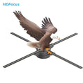 65Cm Hologram Fan Hologramme 3D Led Hilogram Fan Hologram 3D Sign Holographic Projector Led