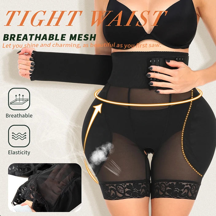 Ladymate ODM/OEM Moldeador De Cuerpo Woman Butt Lifter Body Shaper With Hooks Tummy Control Panties Thigh Slimmer Shapewear