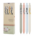 New Arrivals Gel Pen Cute Cartoon Cat Gel Pen Student Stationery Pen School Supplies