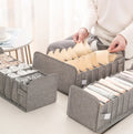 Fabric Storage Bins With Divider Oxford Drawer Sotrage Box Underwear Jeans Storage Bag Large Capacity Combination Bins